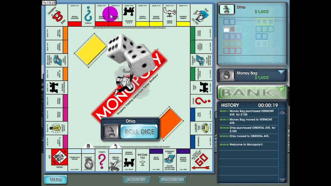 monopoly free online classic game